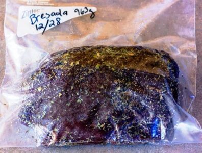 To try dry curing meat you simply need salt, sugar, and time.